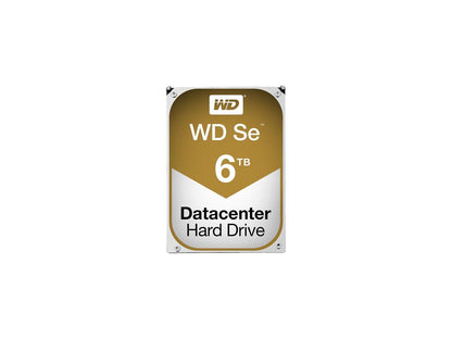 WD Se WD6001F9YZ 6TB 7200 RPM 128MB Cache SATA 6.0Gb/s 3.5" Datacenter Capacity HDD