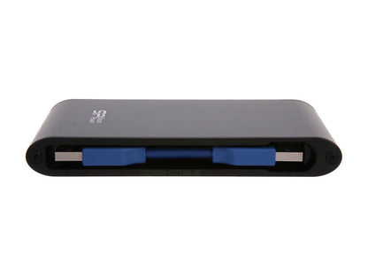 Silicon Power 1TB Armor A80 Portable Hard Drive USB 3.0 Model SP010TBPHDA80S3B Blue