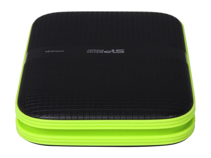 Silicon Power 1TB Armor A60 Shockproof and Water-Resistant Portable Hard Drive USB 3.0 Model SP010TBPHDA60S3K Black