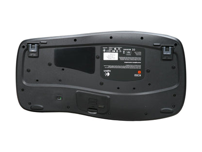 Logitech MK550 2.4 GHz Wireless Wave Keyboard and Mouse Combo - Black