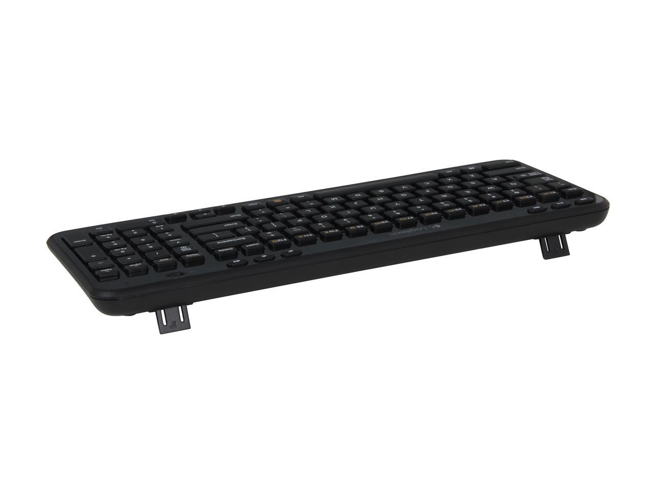 Logitech K360 2.4GHz Wireless Keyboard - Black
