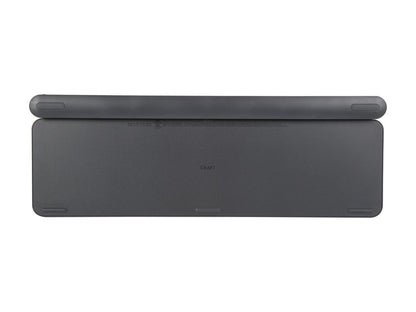 Logitech Craft Wireless Keyboard for Precision, Creativity and Productivity - 920-008484 (Dark Gray)