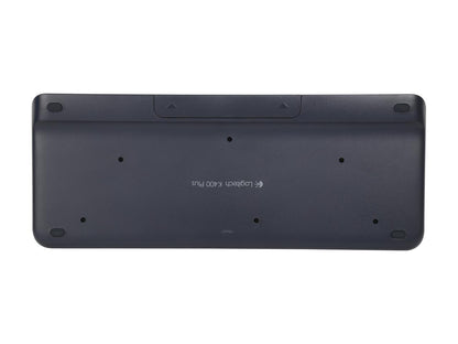 Logitech K400 Plus Wireless Touch Keyboard with Built-In Touchpad for Internet-Connected TVs