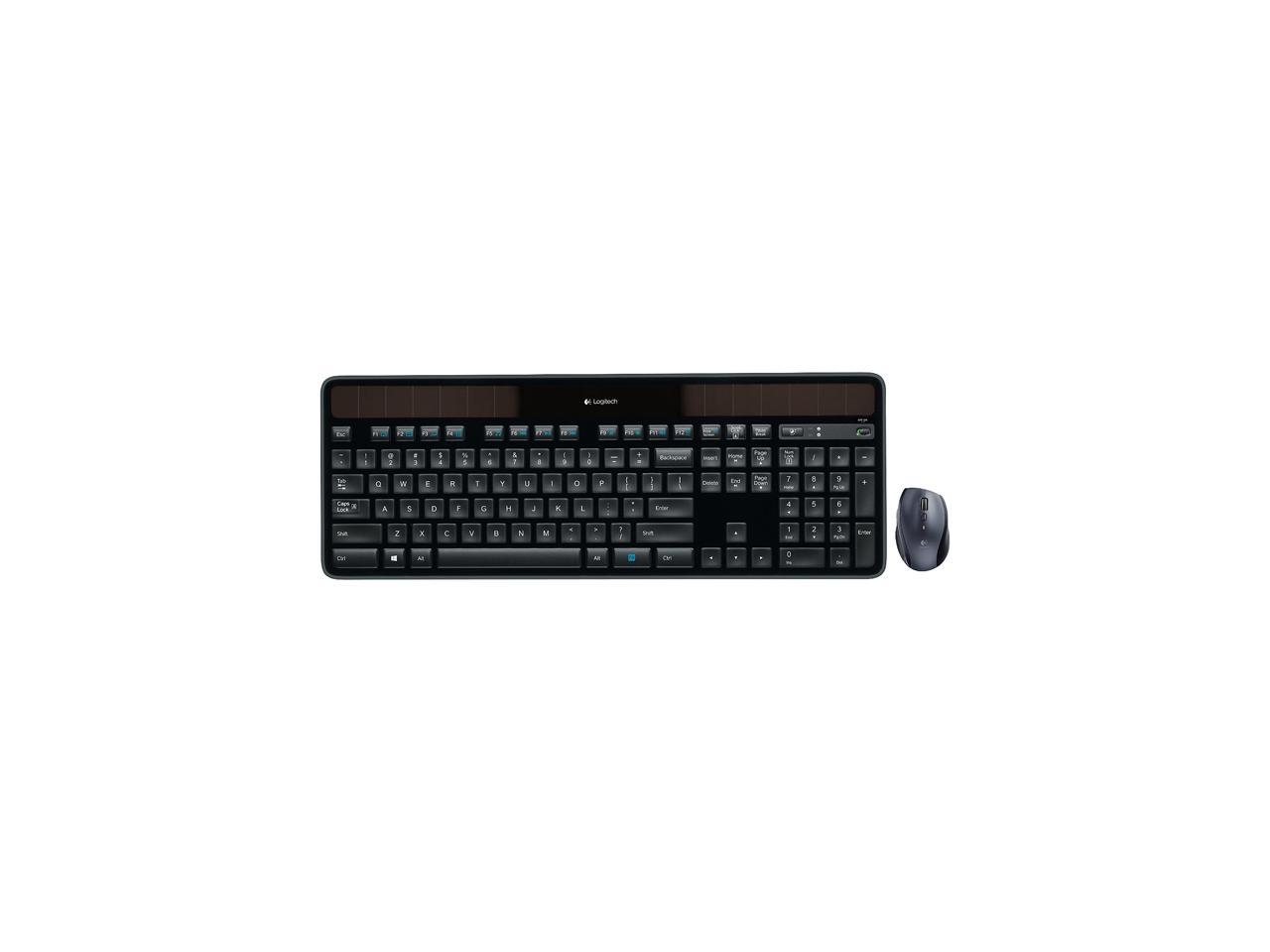 Logitech MK750 920-005002 Black USB RF Wireless Standard Keyboards