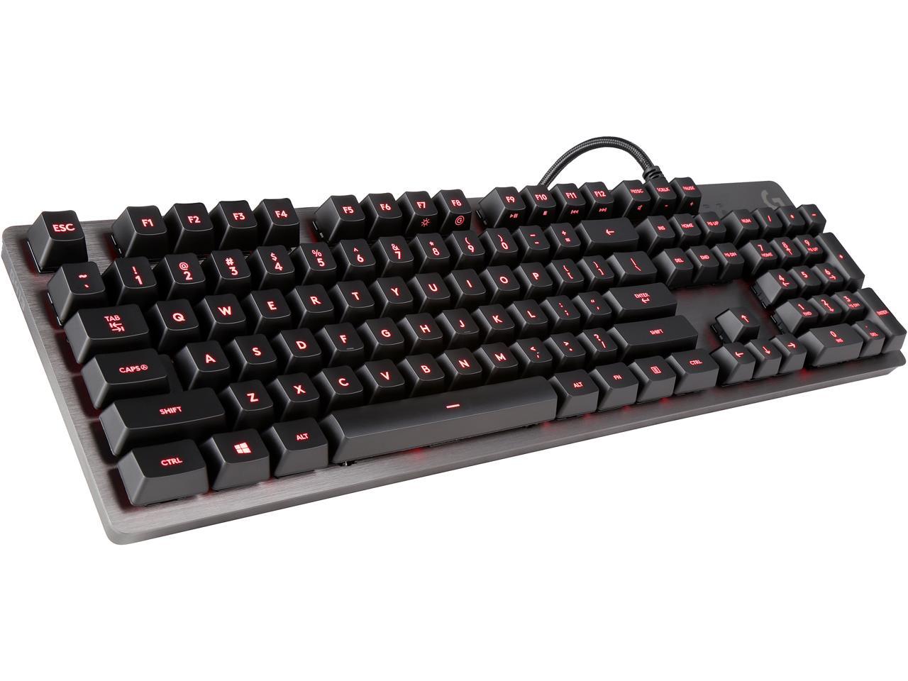 Logitech G413 Backlit Mechanical Gaming Keyboard with USB Pass-through