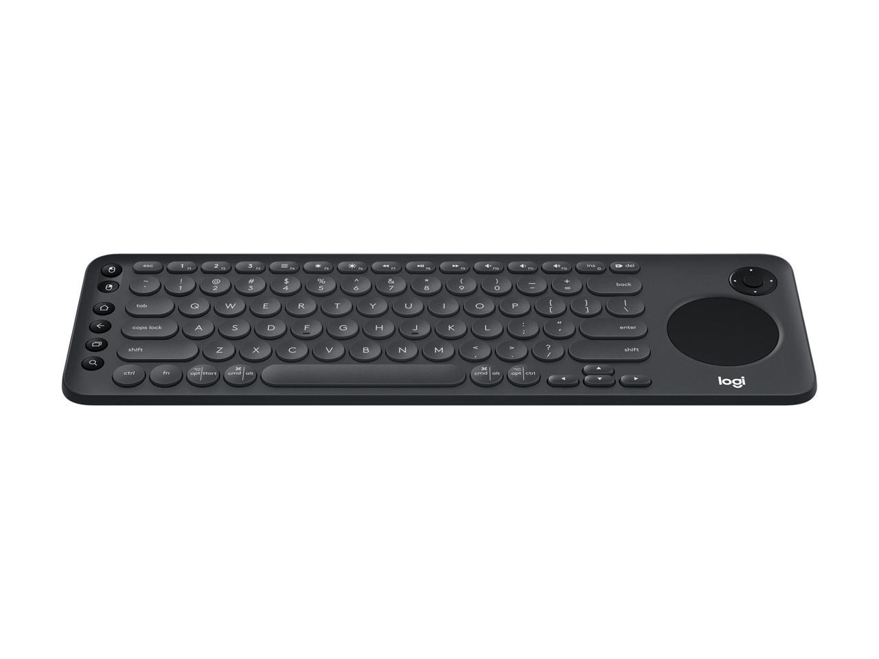 Logitech K600 TV - TV Keyboard with Integrated Touchpad and D-Pad - 920-008822