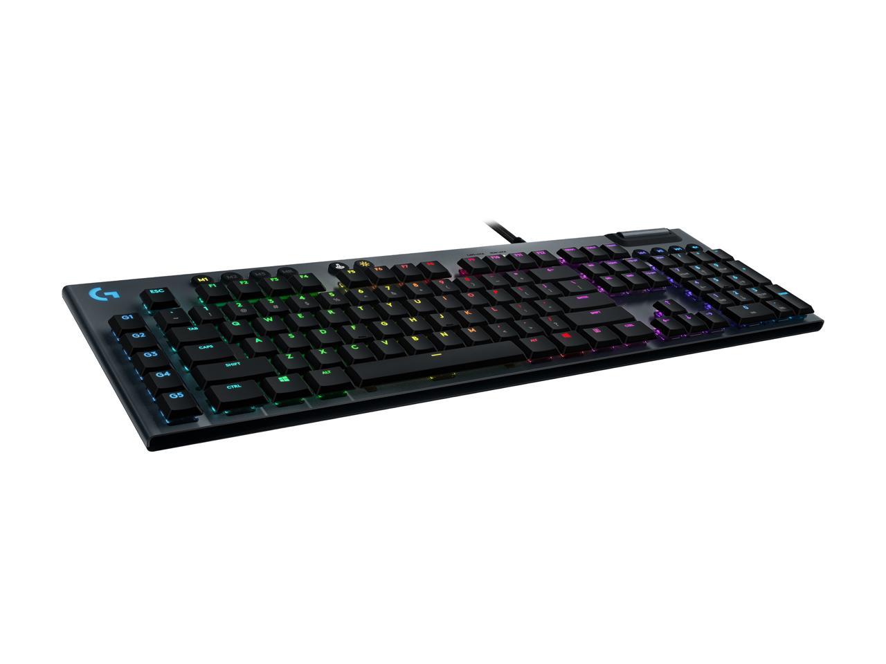 Logitech G815 LIGHTSYNC RGB Mechanical Gaming Keyboard With Linear Switch
