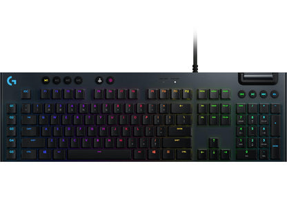 Logitech G815 LIGHTSYNC RGB Mechanical Gaming Keyboard With Linear Switch