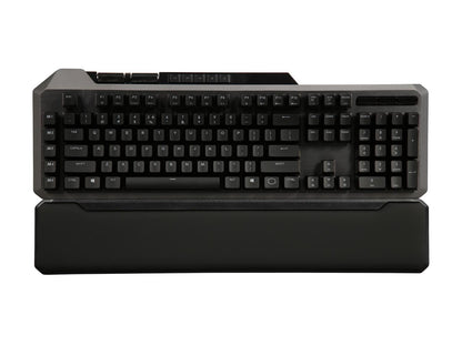 Cooler Master MK850 Gaming Mechanical Keyboard with Cherry MX Red Switches, Aimpad Technology, Precision Wheels, and RGB Illumination