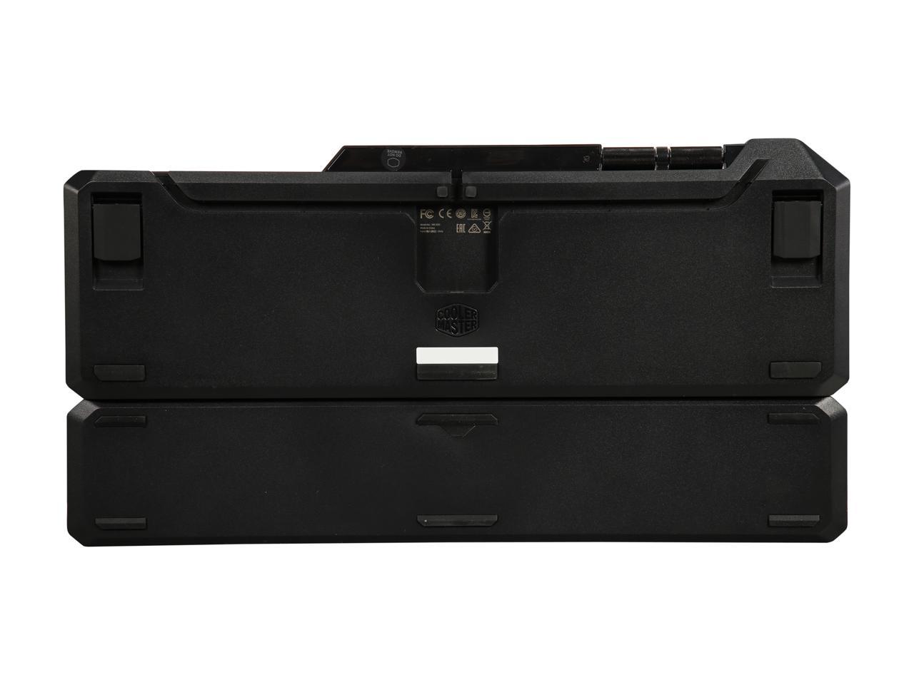 Cooler Master MK850 Gaming Mechanical Keyboard with Cherry MX Red Switches, Aimpad Technology, Precision Wheels, and RGB Illumination