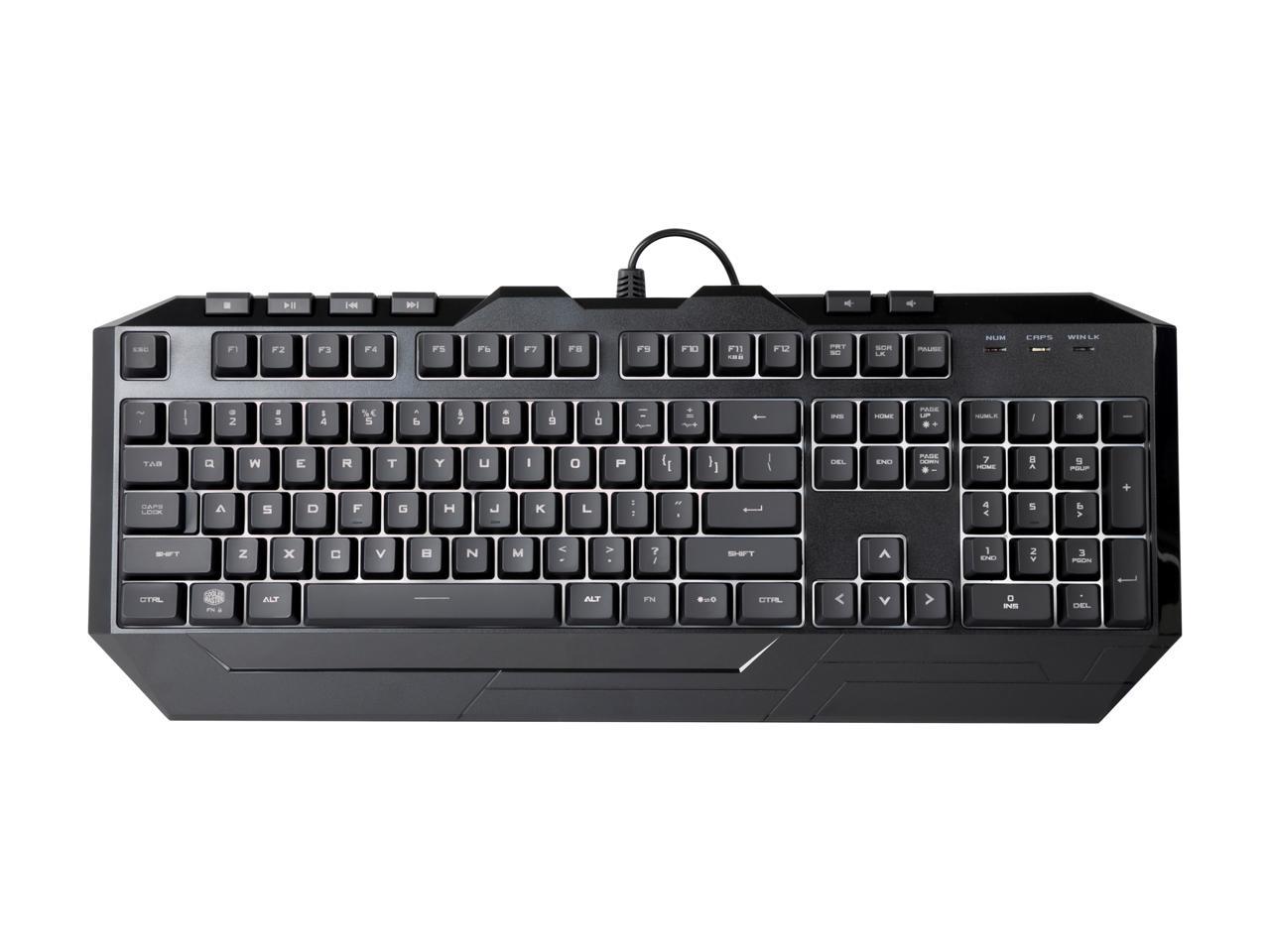 Devastator 3 Gaming Combo with RGB Keyboard and Mouse Featuring Seven Different LED Color Options By Cooler Master
