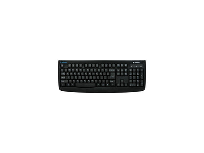 Kensington Pro Fit K64407US Black 104 Normal Keys USB or PS/2 Wired Standard Washable Keyboard