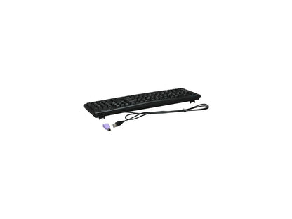 Kensington Pro Fit K64407US Black 104 Normal Keys USB or PS/2 Wired Standard Washable Keyboard