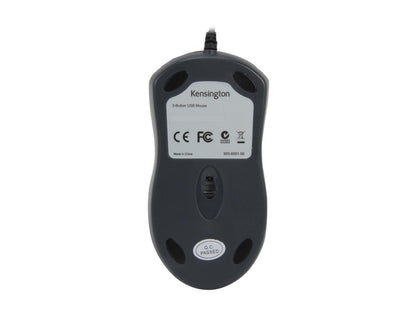 Kensington K72436AM Black 104 Normal Keys USB Wired Standard Keyboard for Life Desktop Set