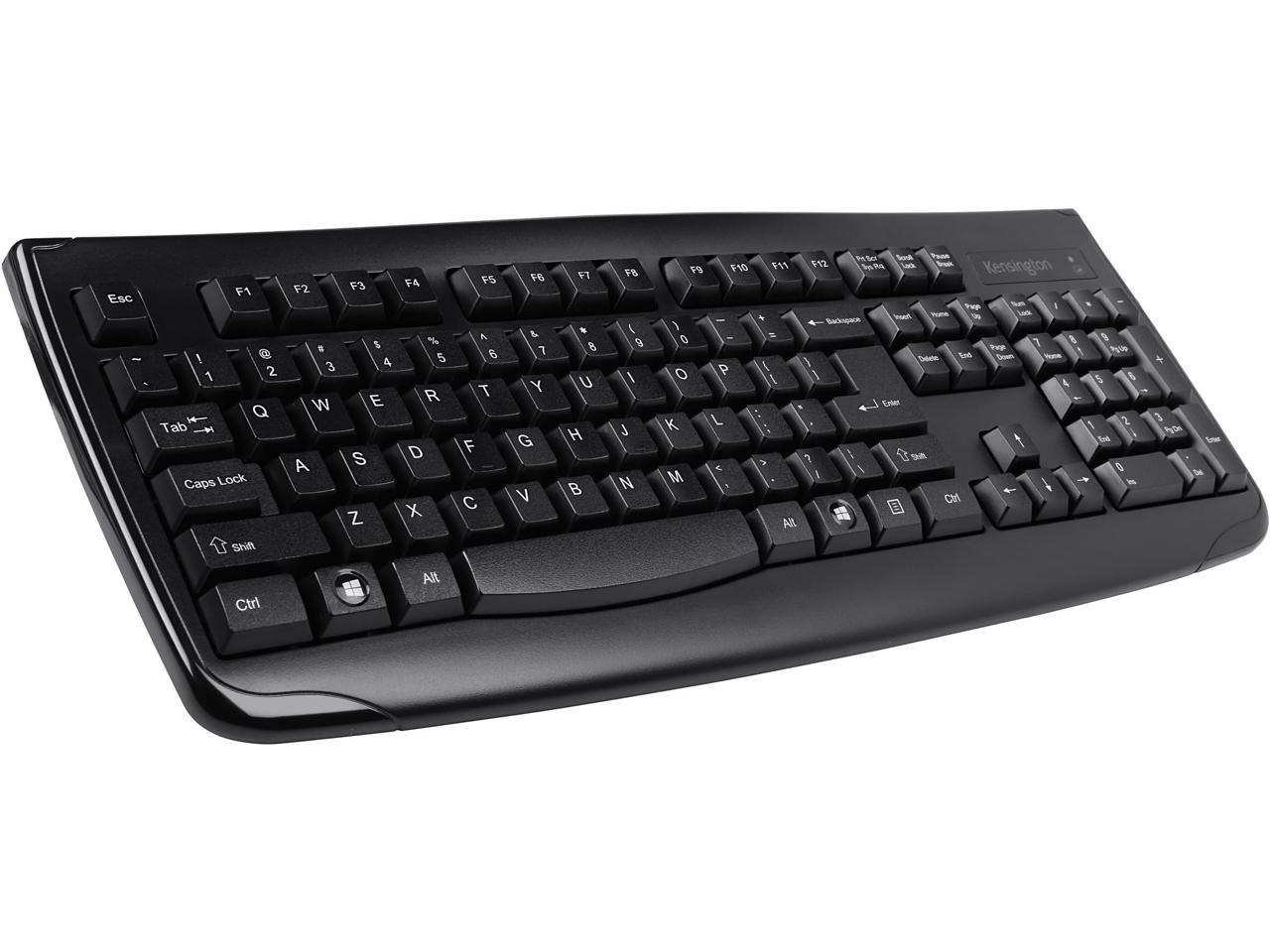 Kensington Pro Fit K72450US Black USB RF Wireless Standard Keyboard