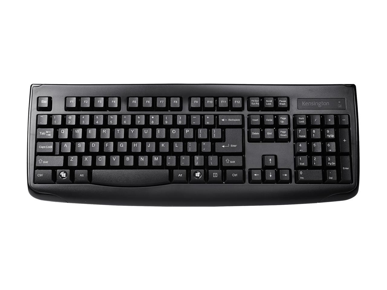 Kensington Pro Fit K72450US Black USB RF Wireless Standard Keyboard
