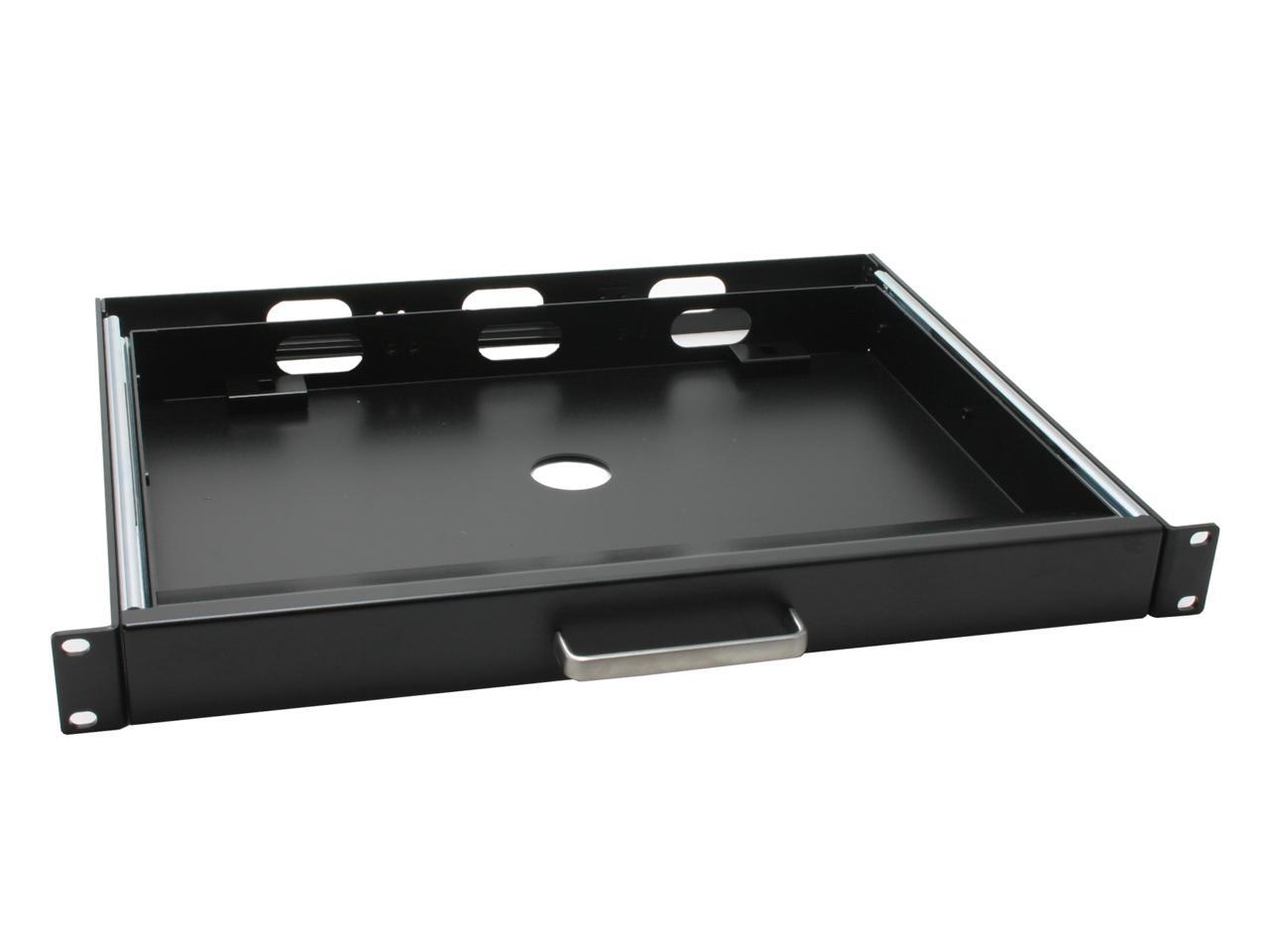 Adesso ACK-730UB-MRP 1U 19.00" Rackmount drawer with USB Touchpad Keyobard(Black)