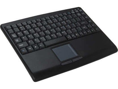 Adesso AKB-410UB SlimTouch USB Mini Keyboard with Touchpad (Black)
