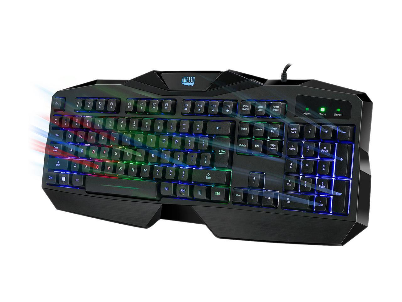 ADESSO AKB-138EB Gaming Illuminated Keyboard
