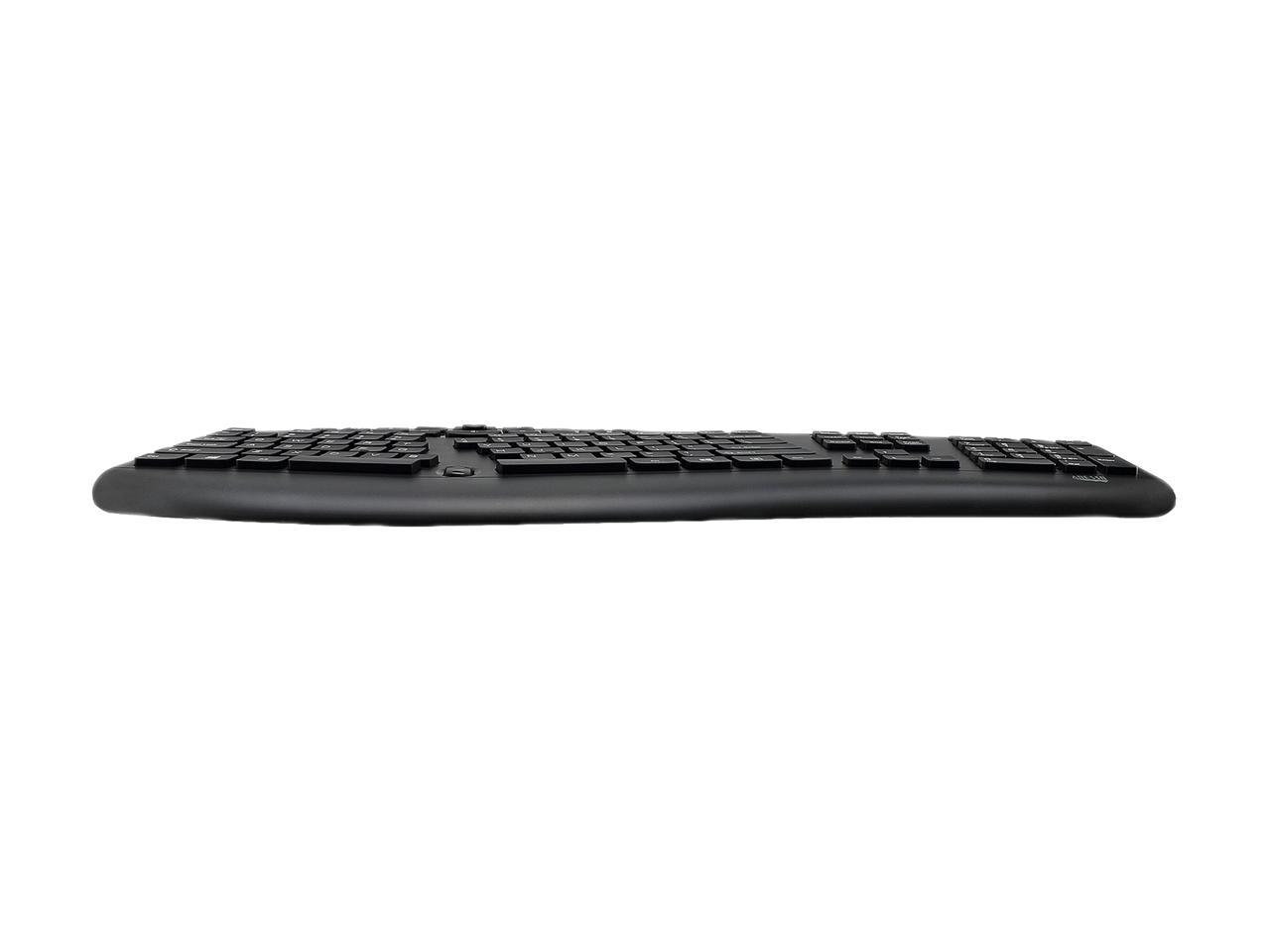 ADESSO AKB-160UB TruForm Media 160 - Ergonomic Desktop Keyboard