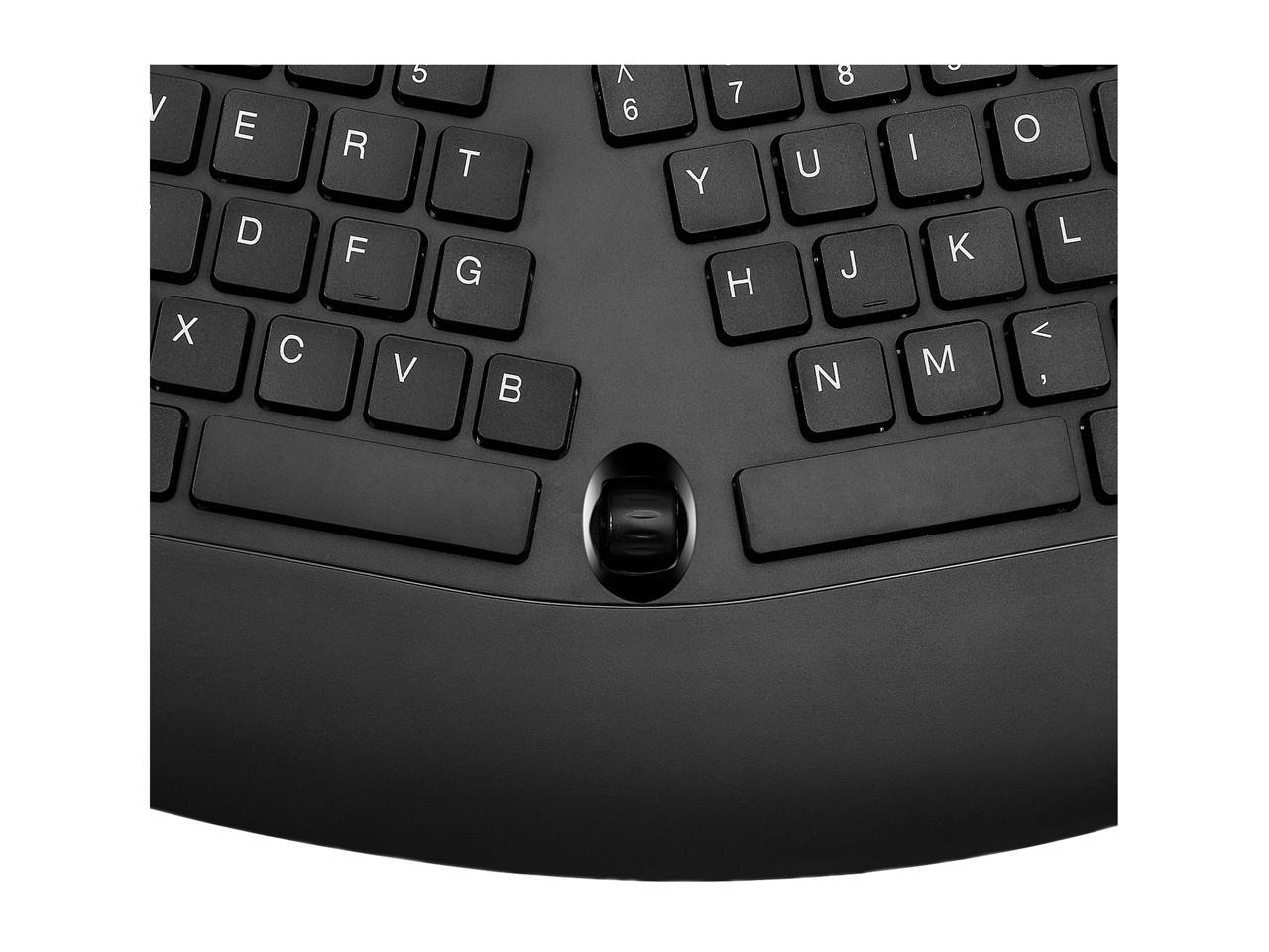 ADESSO AKB-160UB TruForm Media 160 - Ergonomic Desktop Keyboard