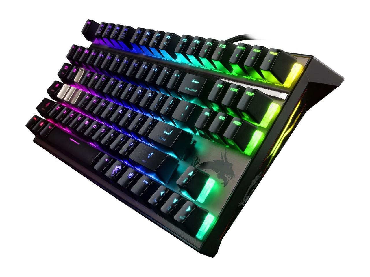 MSI Vigor GK70 Wired Cherry MX RGB Red, RGB Gaming Keyboard