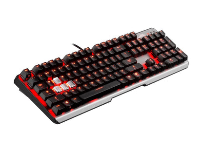MSI Vigor GK60 Gaming Keyboard with Cherry MX Red Switch and Red Backlight