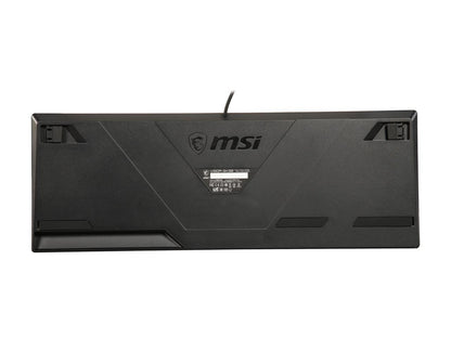 MSI Vigor GK30 USB Wired Gaming Keyboard with RGB Backlight and Water Repellent