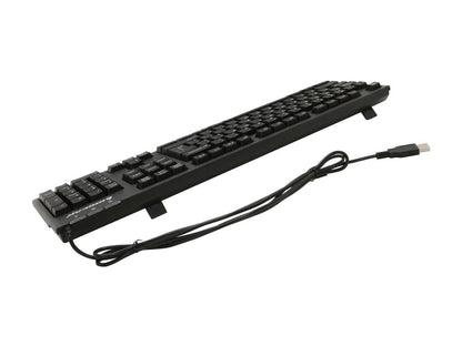 IOGEAR GKM513 Black USB Wired Slim Keyboard