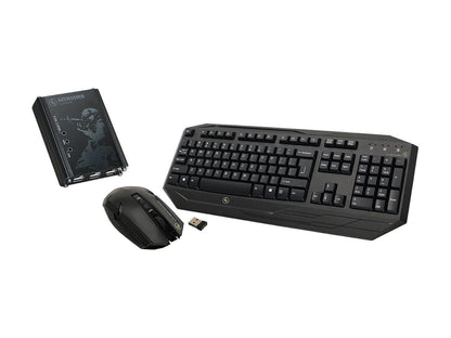 IOGEAR KeyMander Keyboard And Mouse Adapter Kit for PS4, PS3, Xbox One and Xbox 360 with Wireless Keyboard and Mouse
