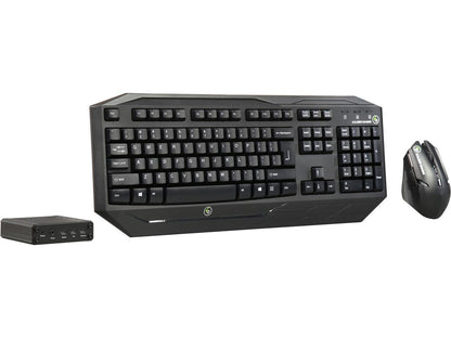 IOGEAR KeyMander Keyboard And Mouse Adapter Kit for PS4, PS3, Xbox One and Xbox 360 with Wireless Keyboard and Mouse