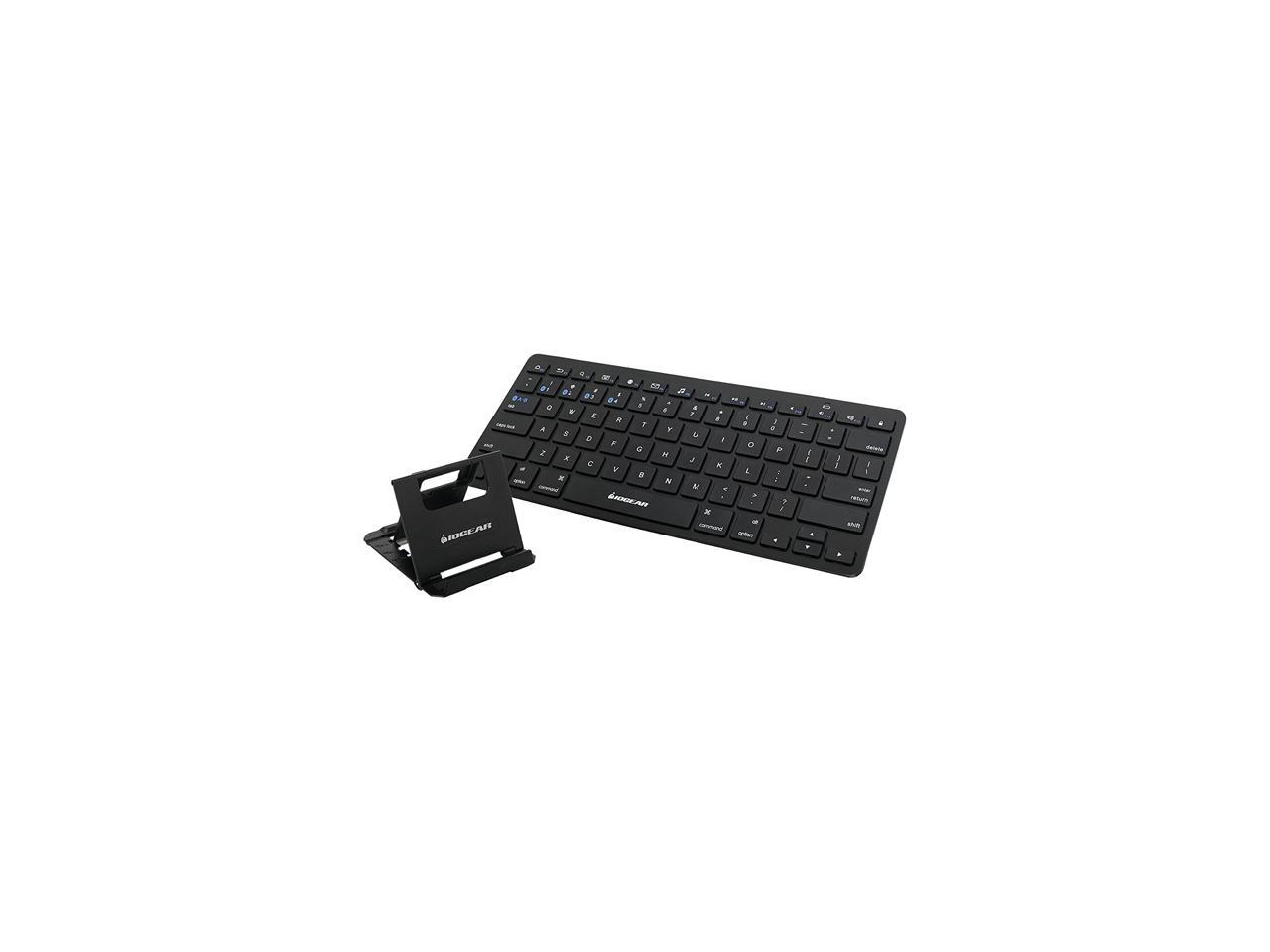 IOGEAR GKB632B Black Bluetooth Wireless Slim Keyboard