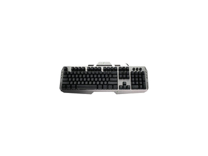 IOGEAR GKB704L-BK Kaliber Gaming HVER Aluminum Gaming Keyboard - Black / Gray