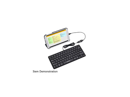 IOGEAR Classroom Portable Wired Keyboard for Tablets with OTG Adapter