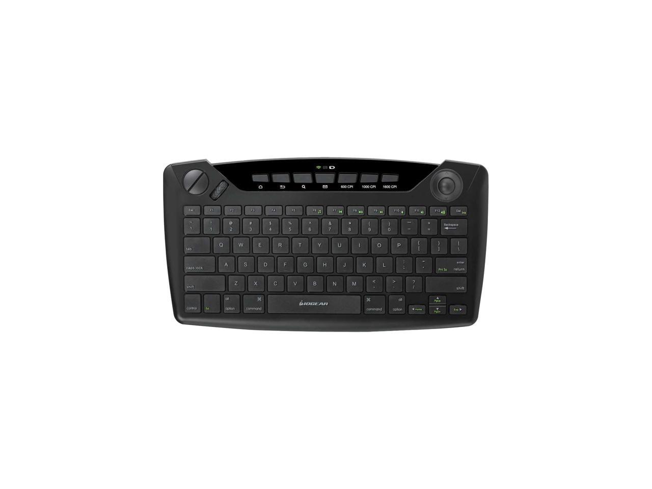 IOGEAR Wireless Smart TV Keyboard withTrackball