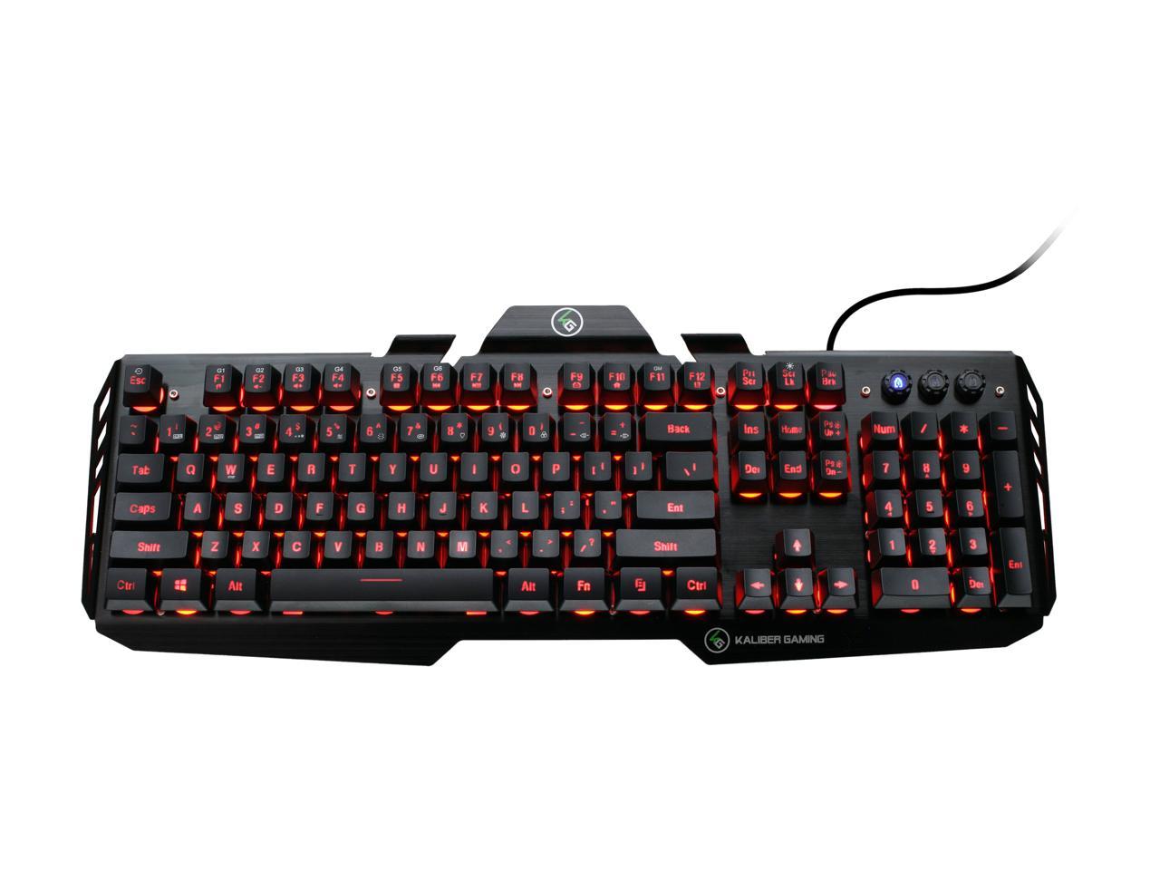 Kaliber Gaming HVER RGB-Aluminum Gaming Keyboard
