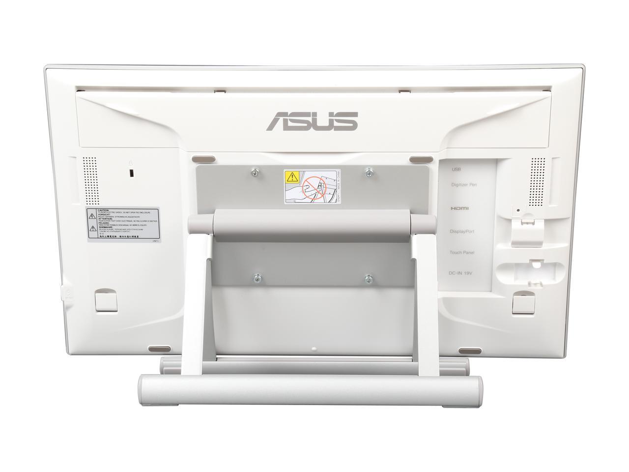 ASUS PT201Q White 19.5" USB Capacitive 19.5" Touch Display w/t Pen Digitizer 250 cd/m2 3000:1 Built-in Speakers