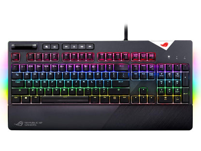 ASUS ROG Strix Flare RGB Mechanical Gaming Keyboard with Aura Sync - Cherry MX Brown