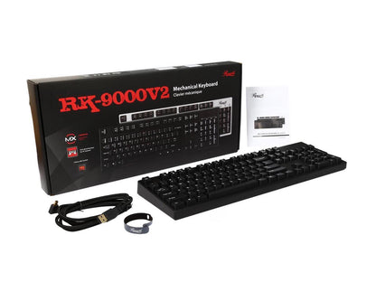 Rosewill Mechanical Keyboard with Cherry MX Red Switches - Retail - RK-9000V2 RE
