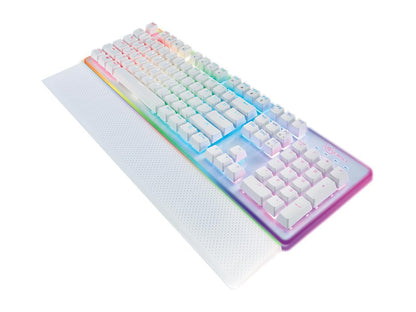 Rosewill NEON K51 - Hybrid Mechanical RGB Gaming Keyboard / Multicolor Backlit Keyboard (White)