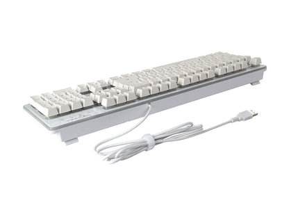 Rosewill NEON K51 - Hybrid Mechanical RGB Gaming Keyboard / Multicolor Backlit Keyboard (White)