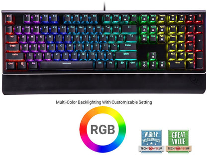 Rosewill NEON K85 RGB Mechanical Gaming Keyboard with Brown Switches