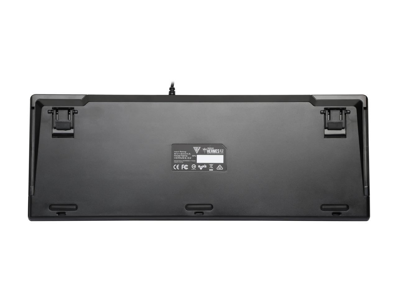 Gamdias Hermes E2 7 Neon Color Mechanical Gaming Keyboard with Blue Switches (87 Keys)