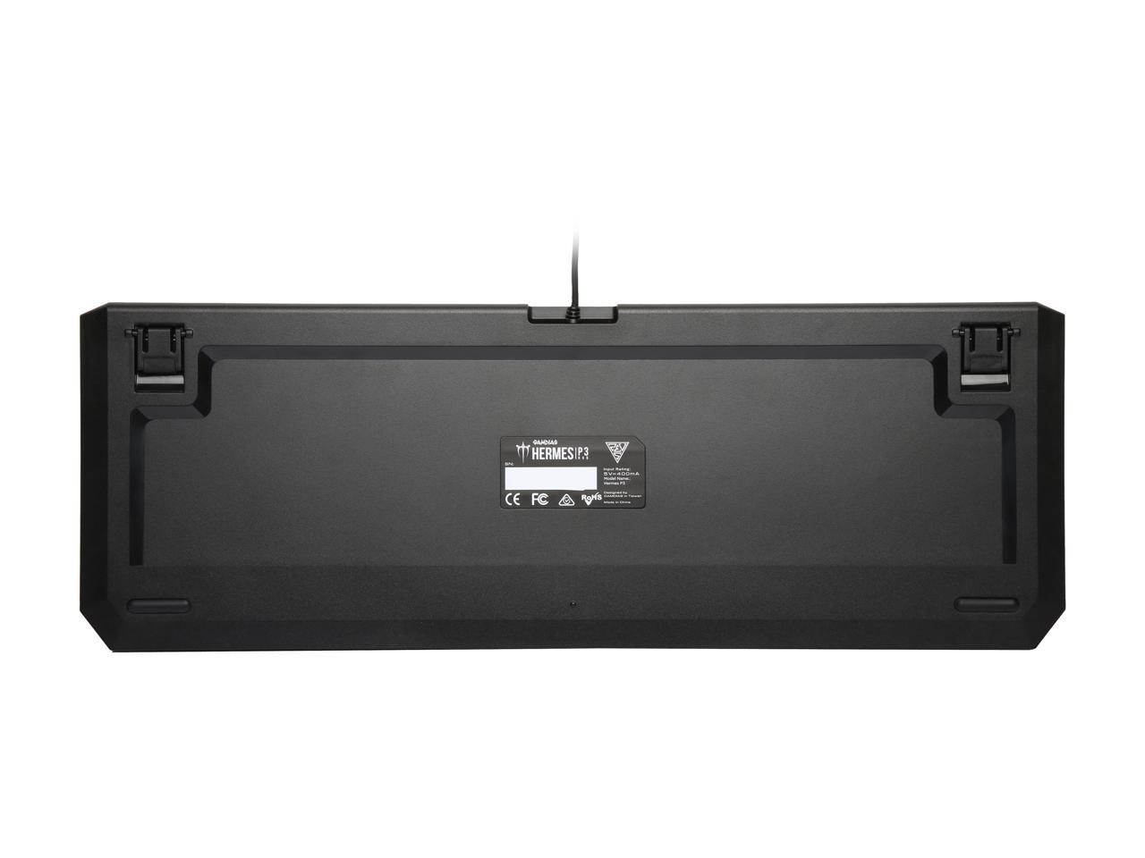 Gamdias Hermes P3 RGB Mechanical Gaming Keyboard - Blue Switch