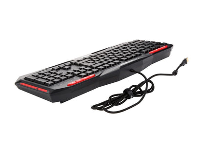 Gamdias Ares P1 Membrane Gaming Keyboard, Multi Color Lighting
