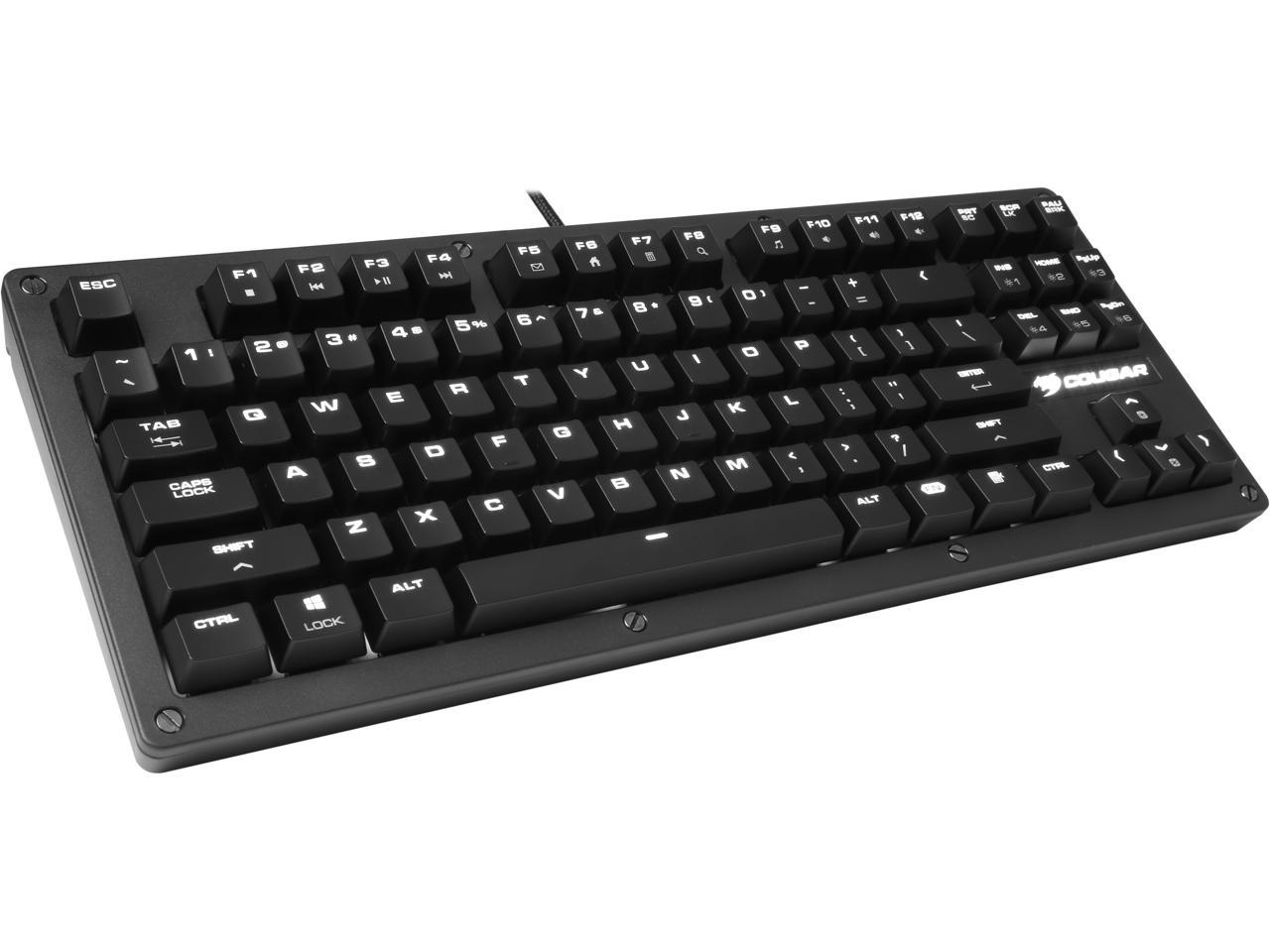 Cougar PURI TKL Gaming Keyboard, Cherry MX Blue Switches