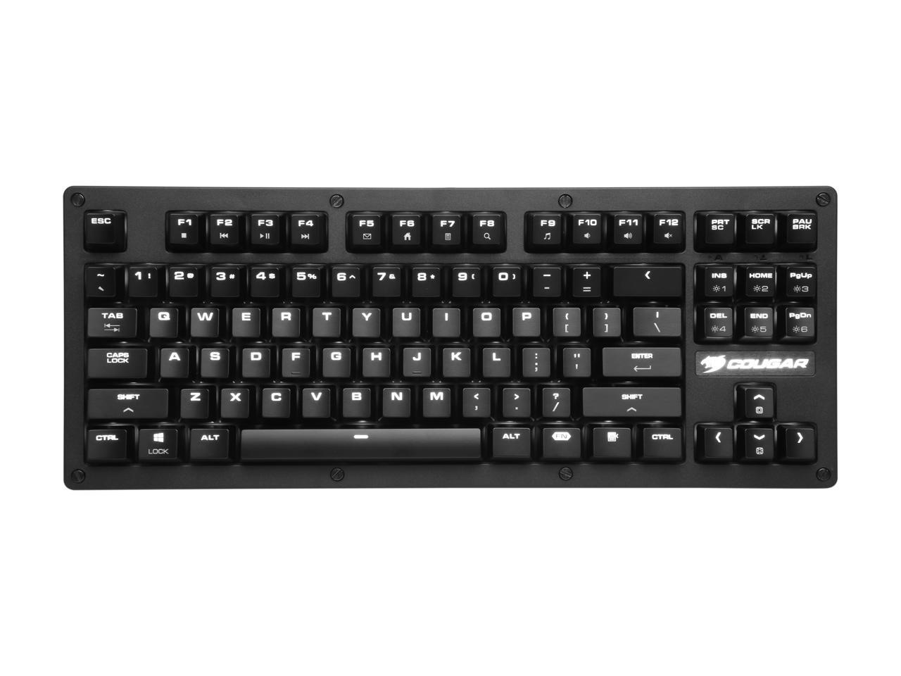 Cougar PURI TKL Gaming Keyboard, Cherry MX Blue Switches