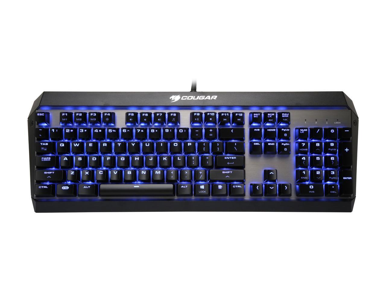 COUGAR ATTACK X3 RGB Cherry MX Blue Switch Gaming Keyboard - Attackx3-RGB-3IG