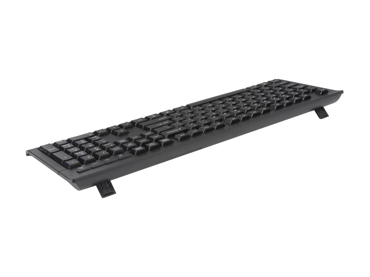 HP K2500 E5E77AA#ABA Black USB RF Wireless Standard Keyboard