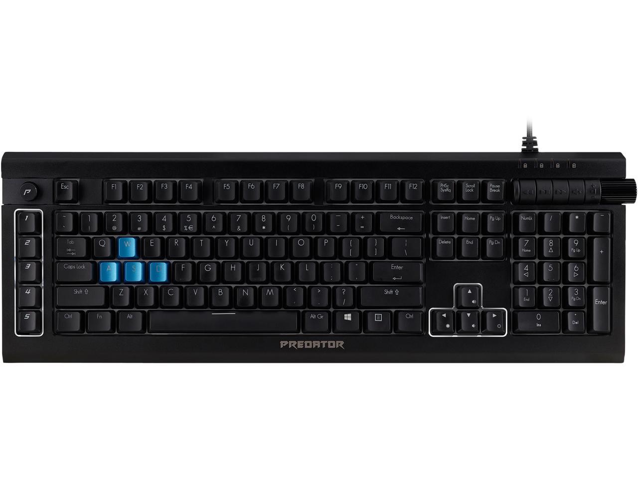 Acer Predator Aethon 500 Gaming Keyboard (NP.KBD1A.01Q )